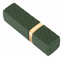 Мини-вибратор в виде губной помады Emerald Love Вибратор Luxurious Lipstick (10 режимов)