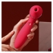 Вакуумный стимулятор клитора с вибрацией и нагревом Polly Plus (3+10 режимов)0