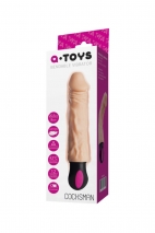 Реалистичный гнущийся вибратор с подогревом TOYFA A-Toys Cocksman (12 режимов)