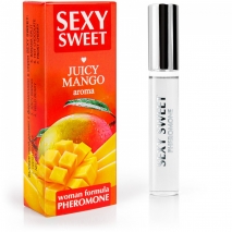 Арома средство для тела с феромонами SEXY SWEET JUICY MANGO с ароматом манго (10 мл)