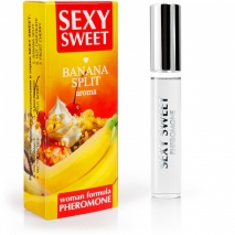 Арома средство для тела с феромонами SEXY SWEET BANANA SPLIT с ароматом банана (10 мл)