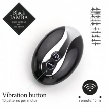 Универсальный стимулятор с подогревом Black Jamba Anal Vibrator (10 режимов)