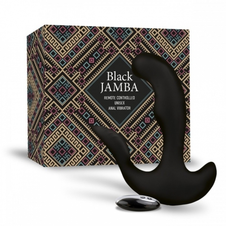 Универсальный стимулятор с подогревом Black Jamba Anal Vibrator (10 режимов)