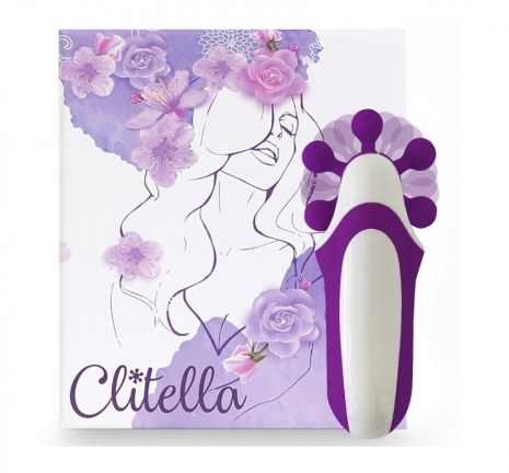 Перезаряжаемый клиторальный стимулятор-имитатор оральных ласк Clitella (7 режимов)