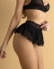 Игривые трусики с доступом и короткой юбочкой SM0