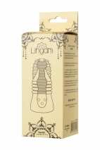 Рельефный мастурбатор открытого типа Lingam SAVITRI