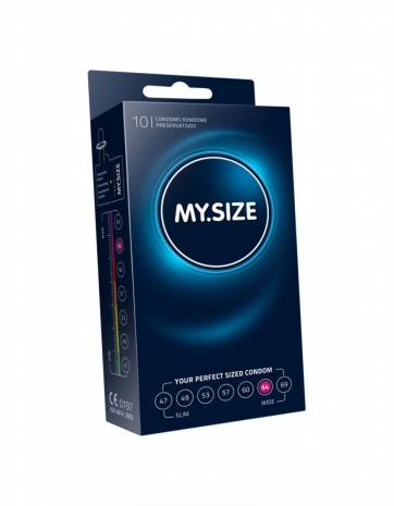 Презервативы латексные MY.SIZE ширина 64 мм (10 шт)