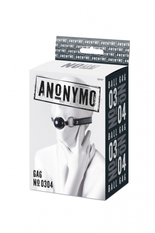 Пластиковый кляп ANONYMO #0305