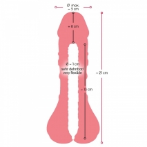 Мастурбатор-насадка для увеличения пениса Extension + Masturbator