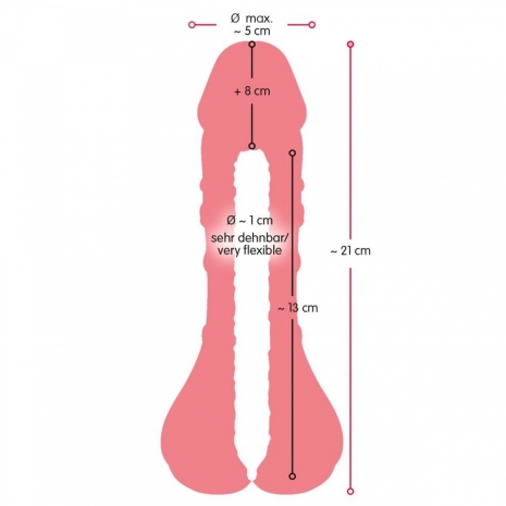 Мастурбатор-насадка для увеличения пениса Extension + Masturbator