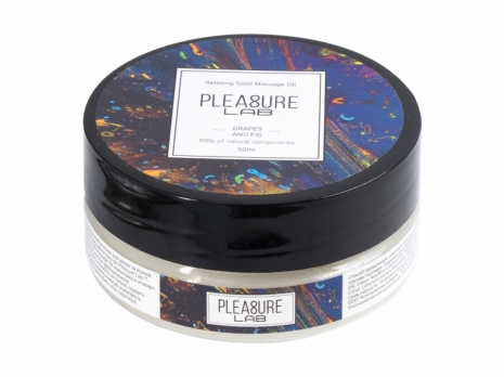 Твердое массажное масло PLEASURE LAB RELAXING ВИНОГРАД И ИНЖИР (50 мл)