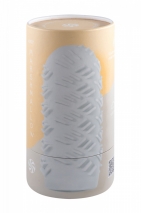 Двухсторонний мастурбатор закрытого типа MARSHMALLOW MAXI JUICY WHITE