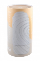 Двухсторонний мастурбатор закрытого типа MARSHMALLOW MAXI SUGARY WHITE