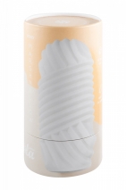 Двухсторонний мастурбатор закрытого типа MARSHMALLOW MAXI HONEY WHITE