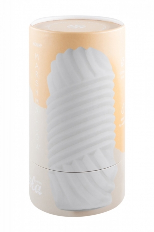 Двухсторонний мастурбатор закрытого типа MARSHMALLOW MAXI HONEY WHITE