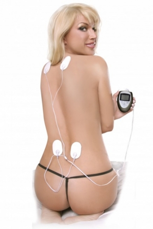 Набор для электростимуляции эрогенных зон Deluxe Shock Therapy Travel Kit