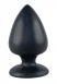 Большая анальная пробка BLACK VELVETS Butt Plug Large0