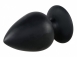 Большая анальная пробка BLACK VELVETS Butt Plug Large2