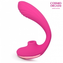 Перезаряжаемый стимулятор двойного действия Cosmo Orgasm (10 режимов)