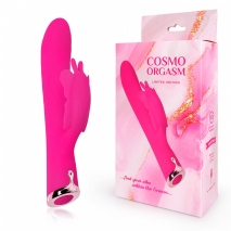 Перезаряжаемый вибратор для двойной стимуляции Cosmo Orgasm (10 режимов)