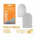 Карманный мастурбатор TENGA Pocket Hexa-Brick1