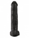 Черный гигантский фаллос King Cock with Balls	15''1