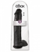 Черный гигантский фаллос King Cock with Balls	15''3