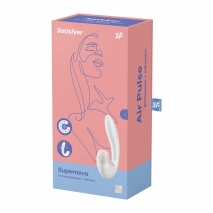 Перезаряжаемый вибратор с вакуумным стимулятором Satisfyer Supernova (11+12 режимов)