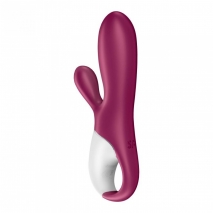 Нагреваемый перезаряжаемый вибромассажер Hot Bunny(12 режимов)