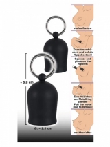 Помпы для сосков Black Velvets Nipple Suckers