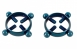 Винтовые зажимы для сосков Nipple Jewellery Blue Moon1