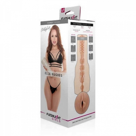 Мастурбатор-вагина FLESHLIGHT SIGNATURE Ella Hughes Candy