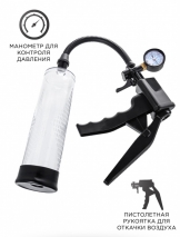 Поршневая вакуумная помпа с манометром SEXUS MEN TRAINING VIGGO