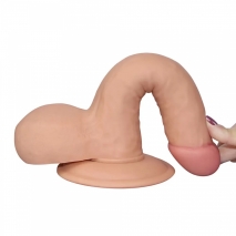 Реалистичный фалоимитатор The Ultra Soft Dude 7,5"