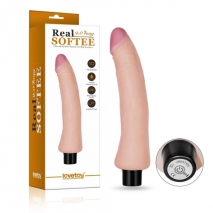 Реалистичный вибратор Real Softee 9'' (10 режимов)