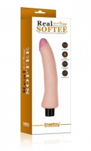 Реалистичный вибратор Real Softee 9'' (10 режимов)