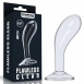 Прозрачная анальная пробка на присоске Flawless Clear 6"2
