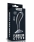 Прозрачная анальная пробка на присоске Flawless Clear 6"