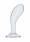 Прозрачная анальная пробка на присоске Flawless Clear 6"