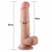 Супер реалистичный фаллос с подвижной кожей Sliding-Skin Dong 8''1