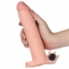 Удлиняющая насадка на пенис с вибрацией Vibrating Pleasure X-Tender +3"3