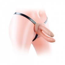 Фаллопротез для двойного проникновения Unisex Hollow 6"