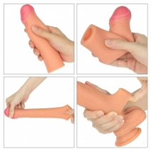 Удлиняющая пенис насадка Nature Extender 2''
