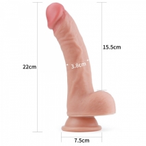 Реалистичный фаллос на присоске Nature Cock 8''