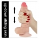 Супер реалистичный фаллос с подвижной кожей Sliding-Skin Dong 7''1