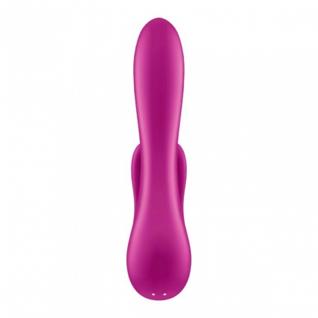 Вибратор с двумя клиторальными отростками Satisfyer Double Flex