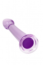 Небольшой гибкий стимулятор на присоске Jelly Dildo S