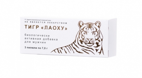 Препарат для мужской силы ТИГР ЛАОХУ (3 шт по 7 г)