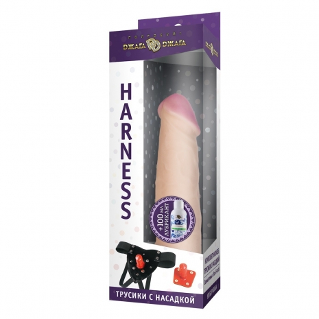 Комплект Harness (страпон-трусики с насадкой) Джага