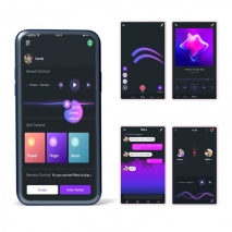 Перезаряжаемое вибро-кольцо Magic Motion Rise (9 режимов, Smart App)